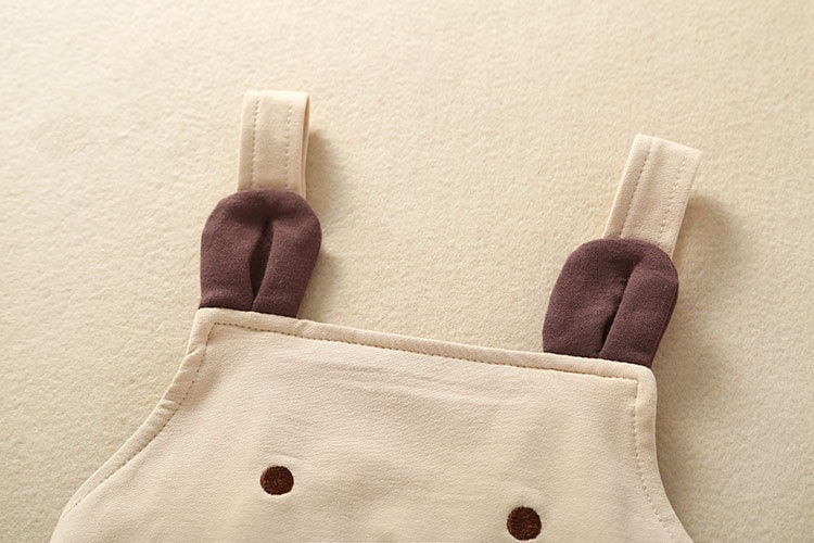 Sleeveless Teddy Bear Baby Boys Girls Romper with Hat