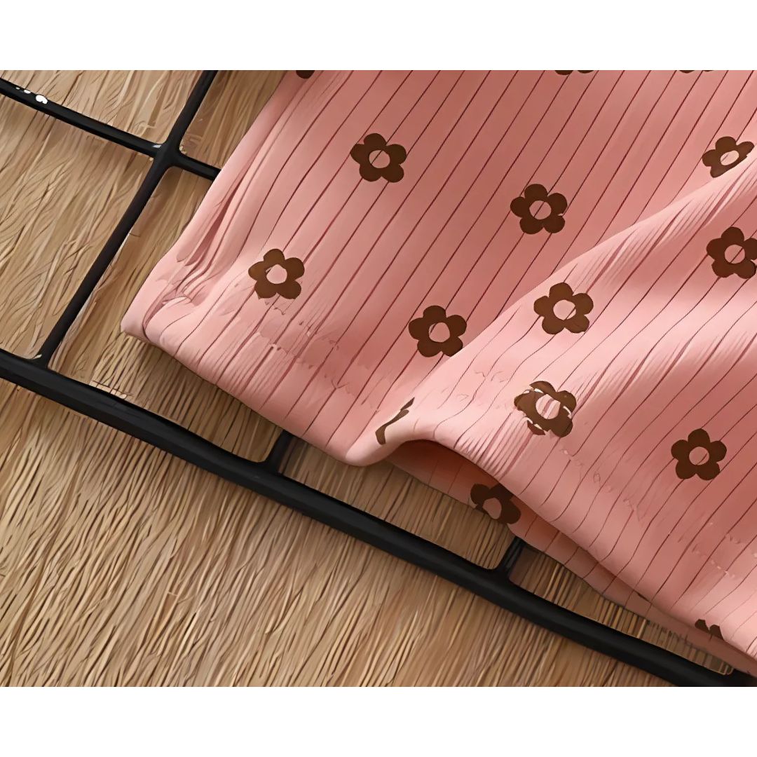 Little Lady Girls Peach Blossom Top