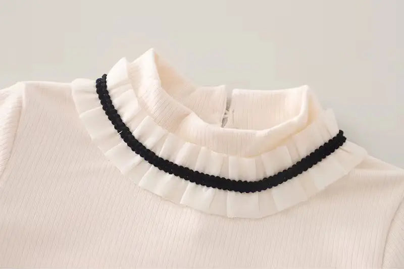 Girls Bow Top And Trouser 2 Pcs Set