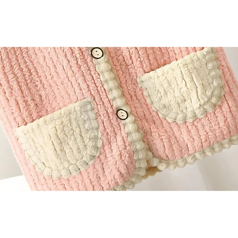 Rich Peachy Pink Girls Top