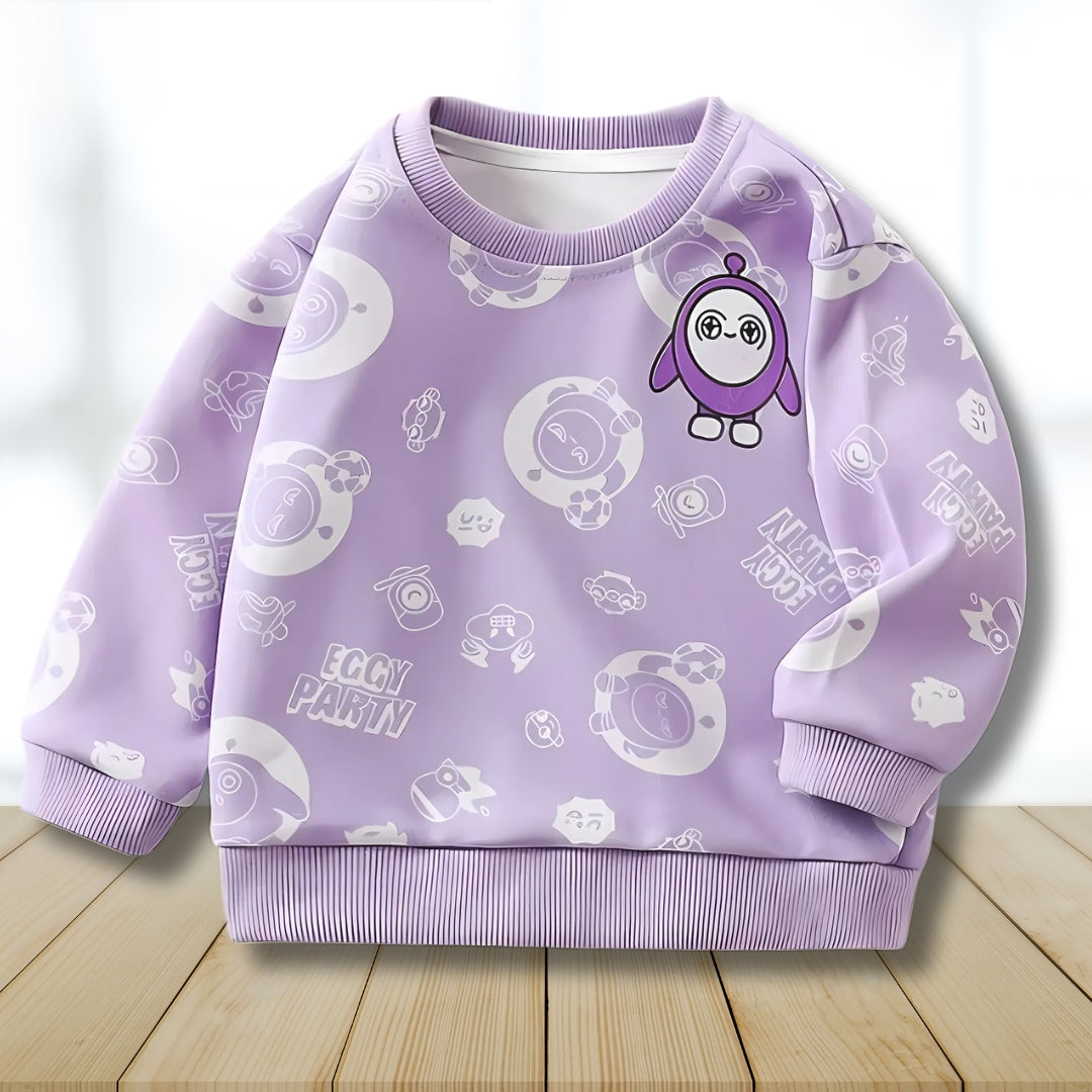 Little Duckling Girls and Boys Lavender T-shirt