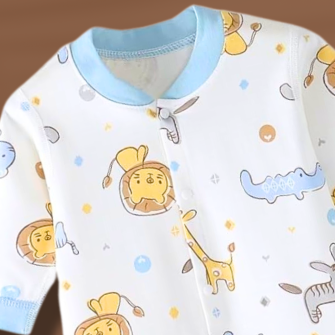 Animal Love Baby Boys and Girls Romper
