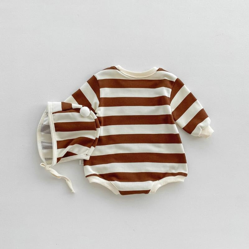 Little Baby Bear Romper with Hat