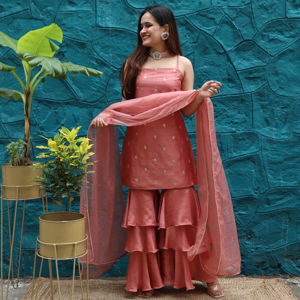 Rose Dawn Sharara Set