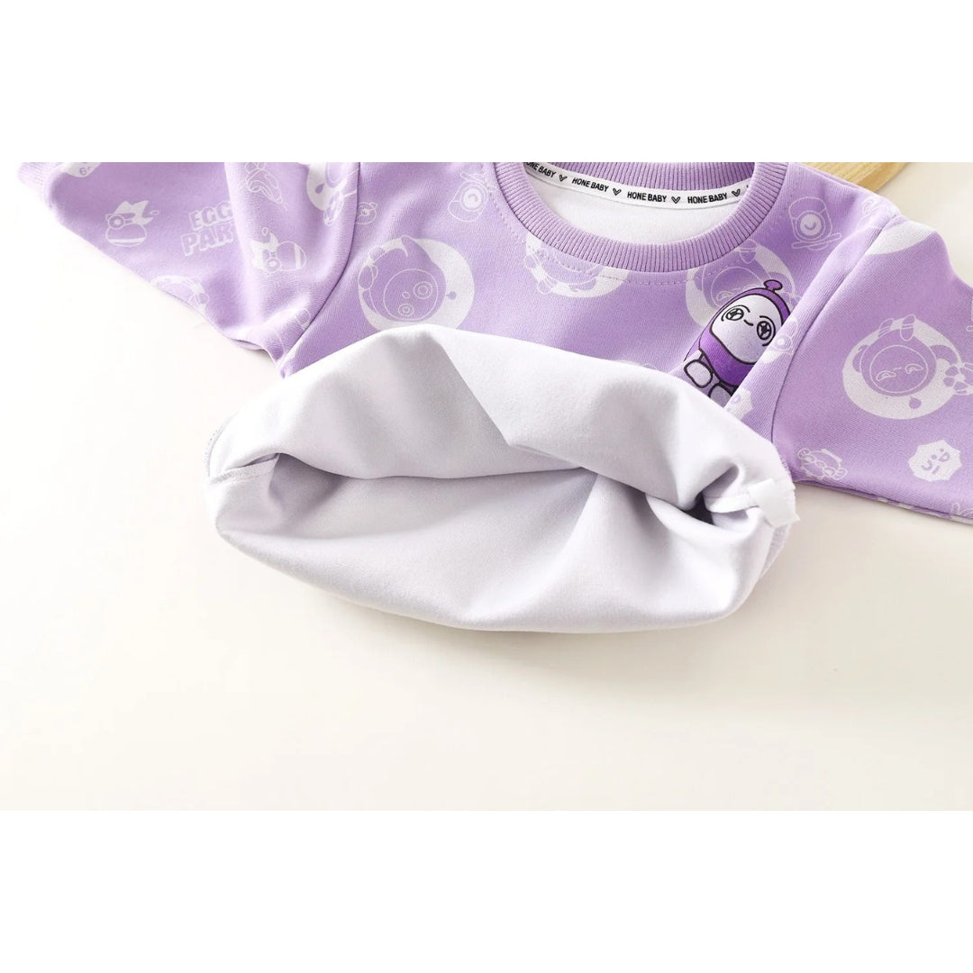 Little Duckling Girls and Boys Lavender T-shirt