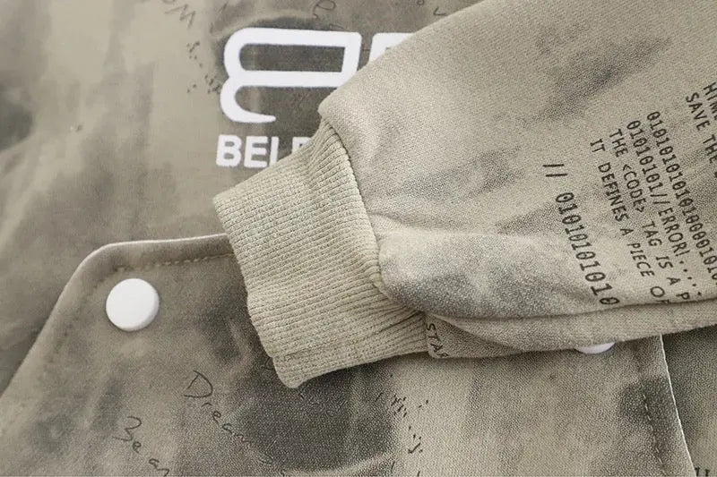 Boys Khaki Hoodie & Pants Outfit Set