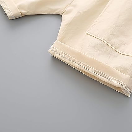 Green Printed Shirt and Shorts