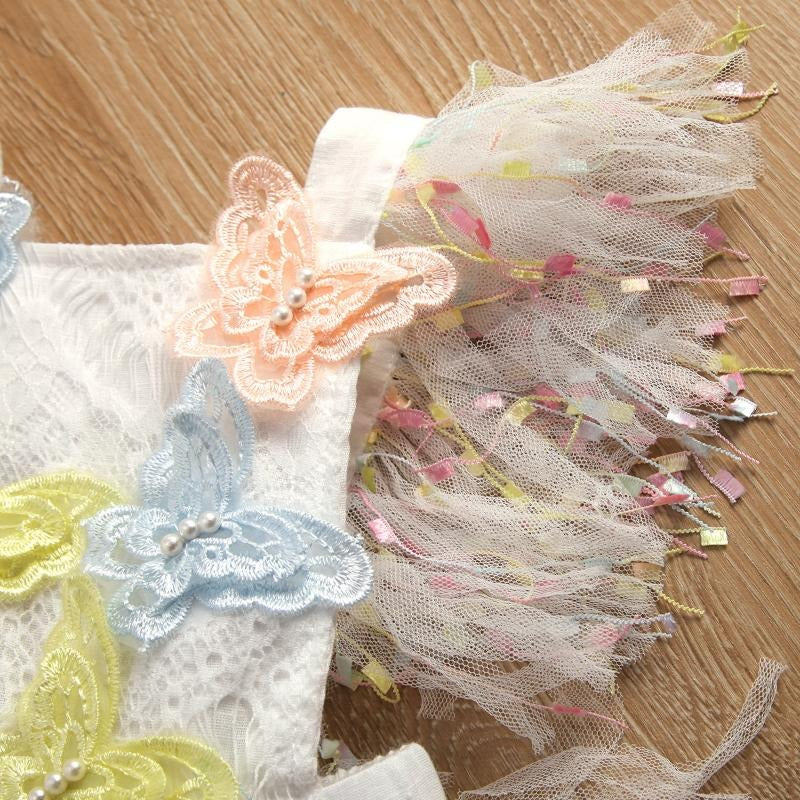 Butterfly Tassel Baby Girls Romper Dress