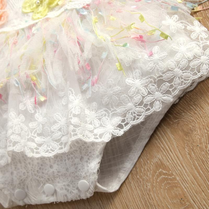 Butterfly Tassel Baby Girls Romper Dress