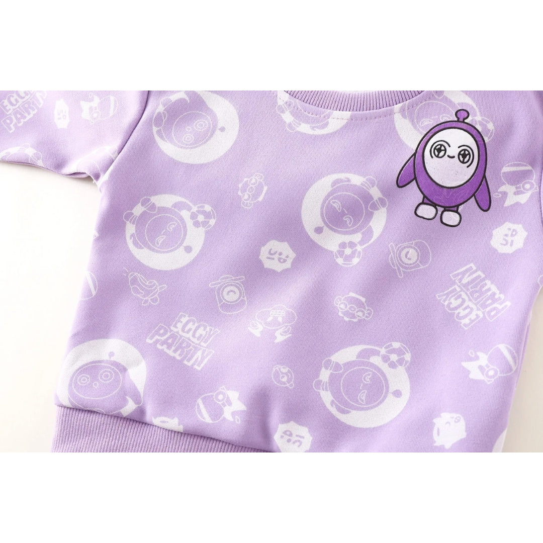 Little Duckling Girls and Boys Lavender T-shirt
