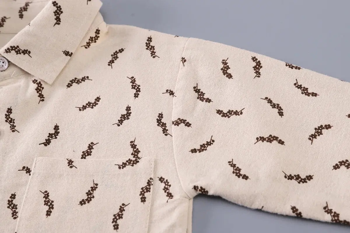 Boys Little Explorer 3-Piece Set – Jacket, Shirt & Joggers