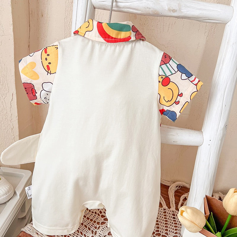 Colourful Jurassic Baby Boys Girls Romper Jumpsuit