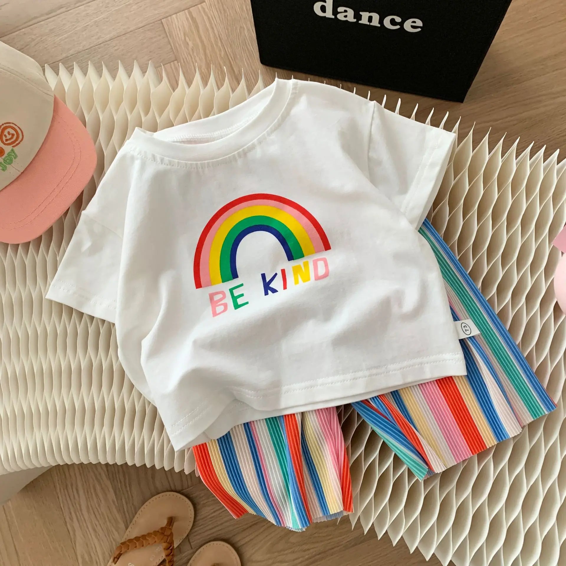 Be Kind Rainbow Girls Vibrant Set