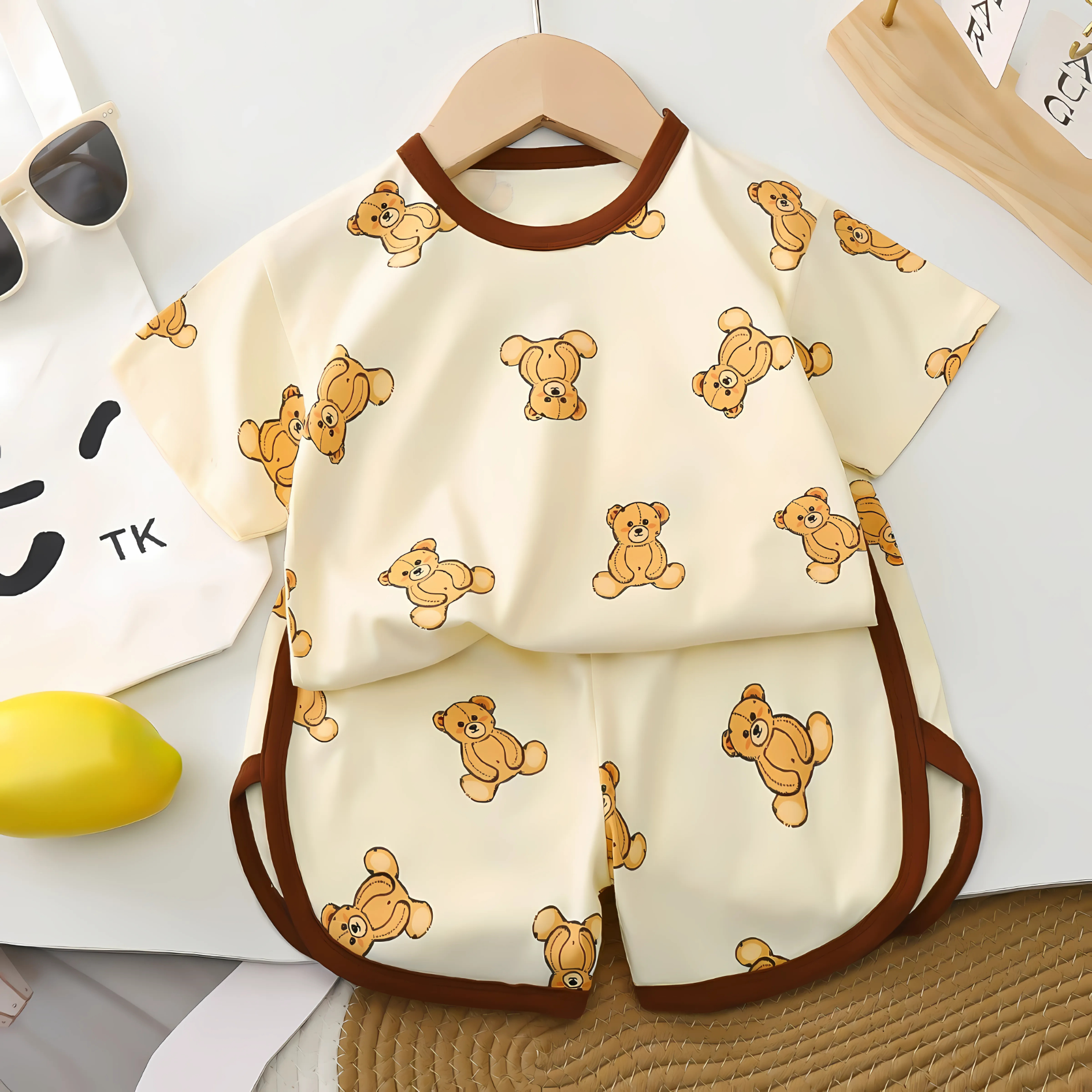 Bear Hug Baby Girls Set