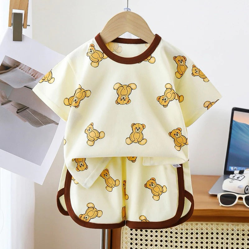 Bear Hug Baby Girls Set