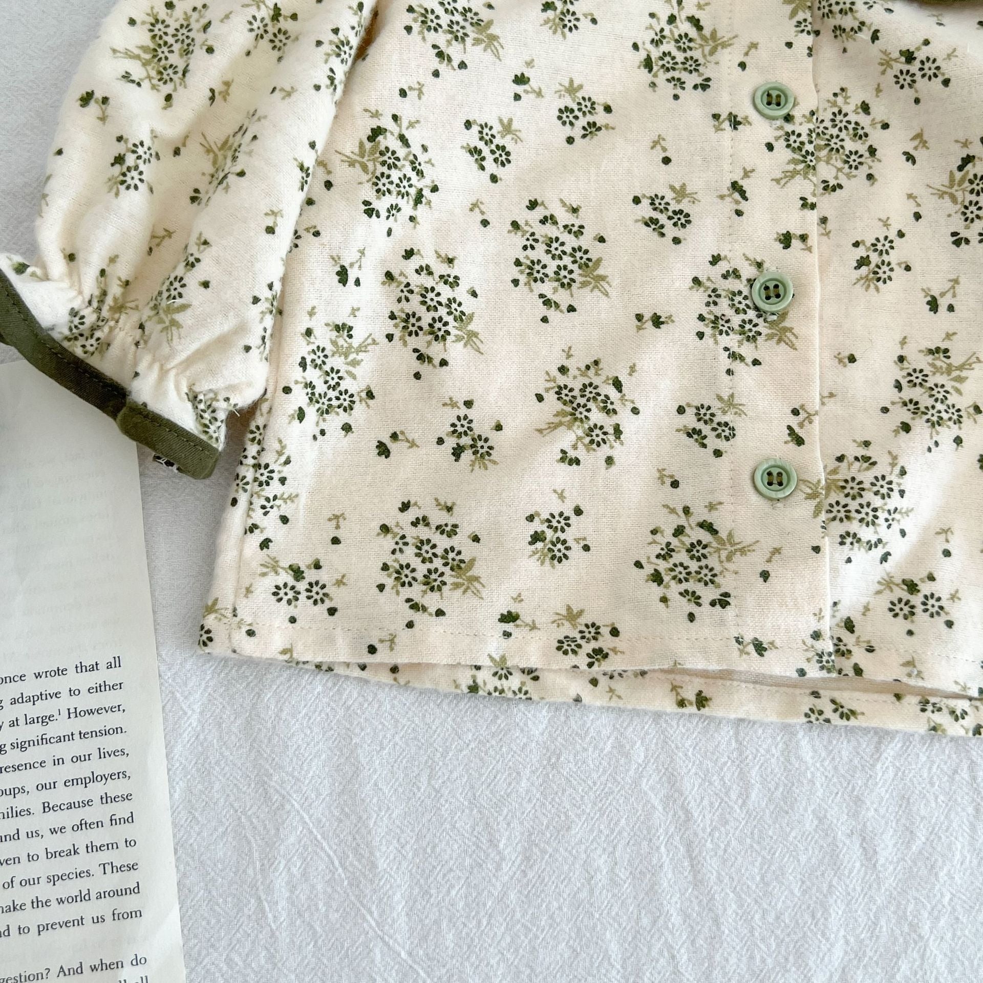 Bella Two Piece Baby Girls Romper Set