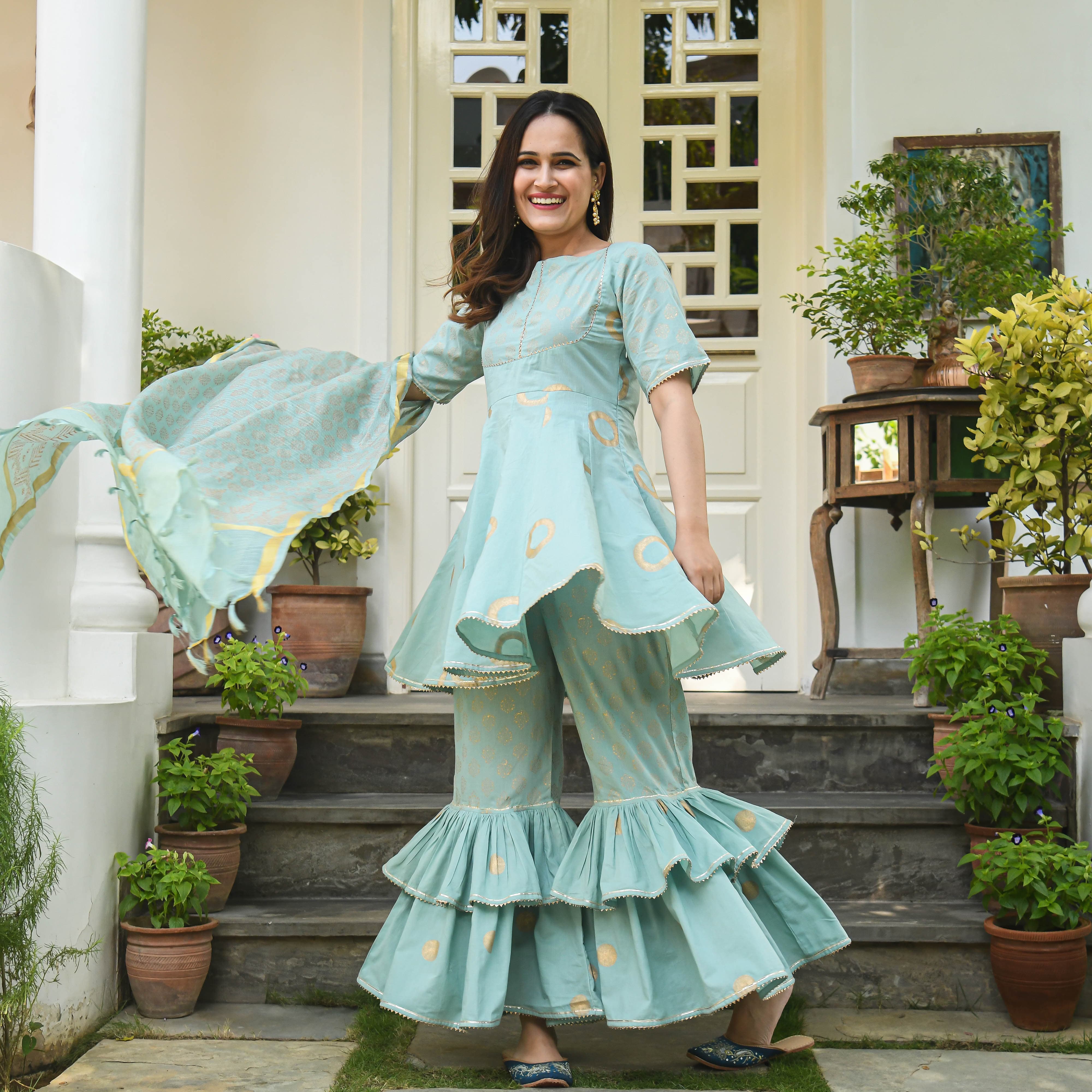 Gazala Cotton Suit Set