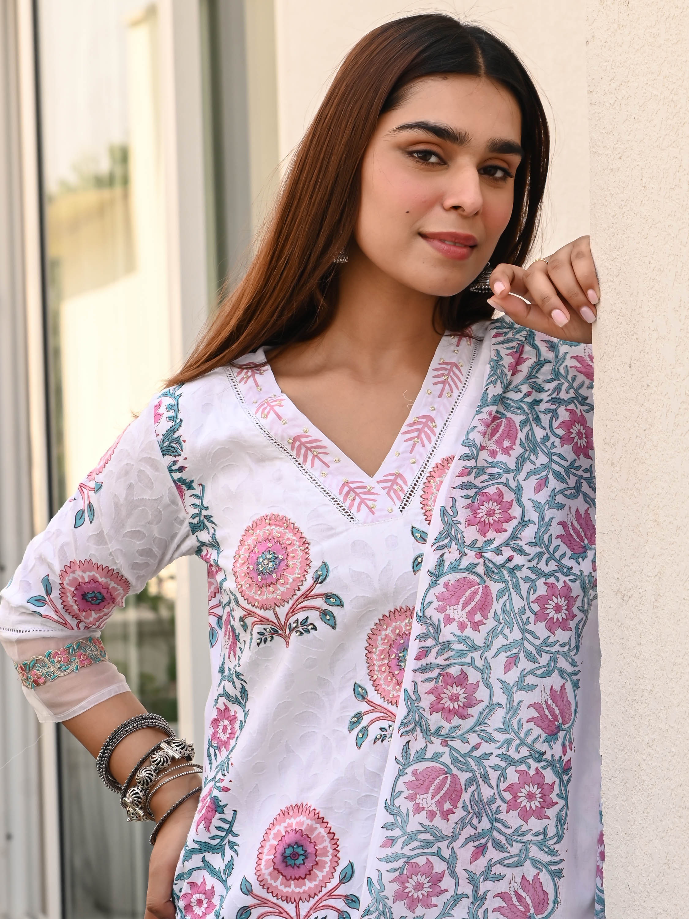 Bunaai Pia Cotton Suit Set