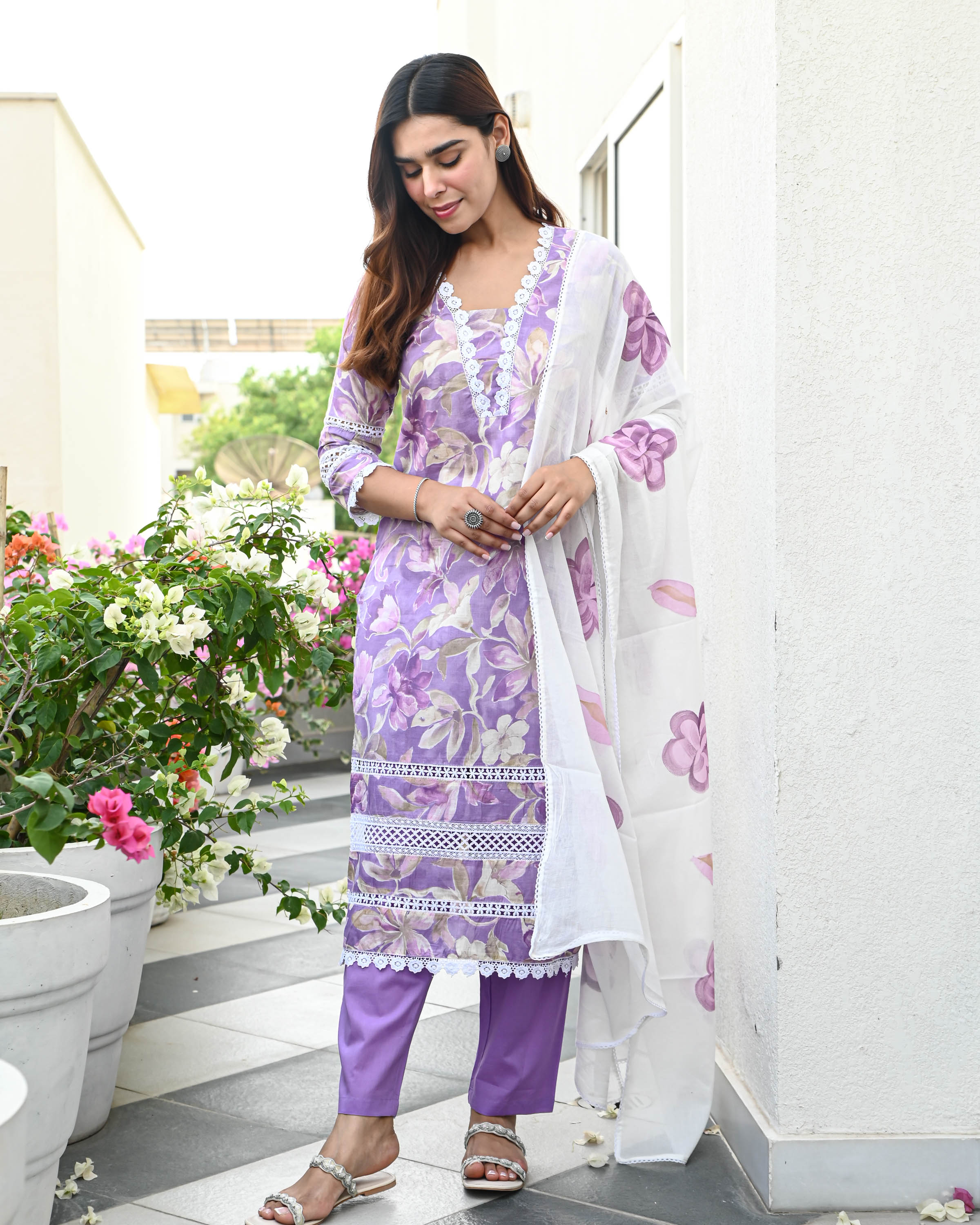 Bunaai Aisha Cotton Suit Set