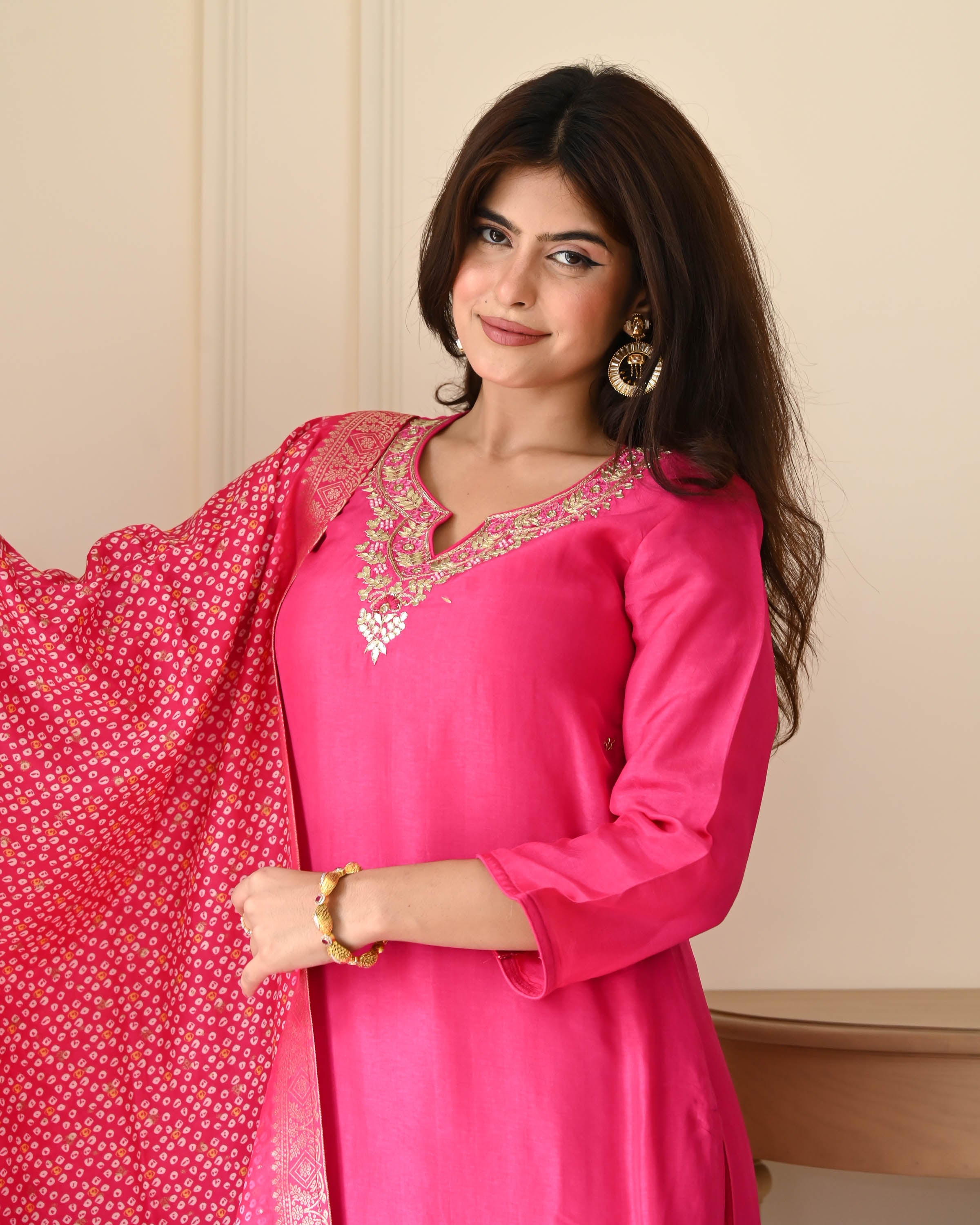 Spring Embroidery Suit Set