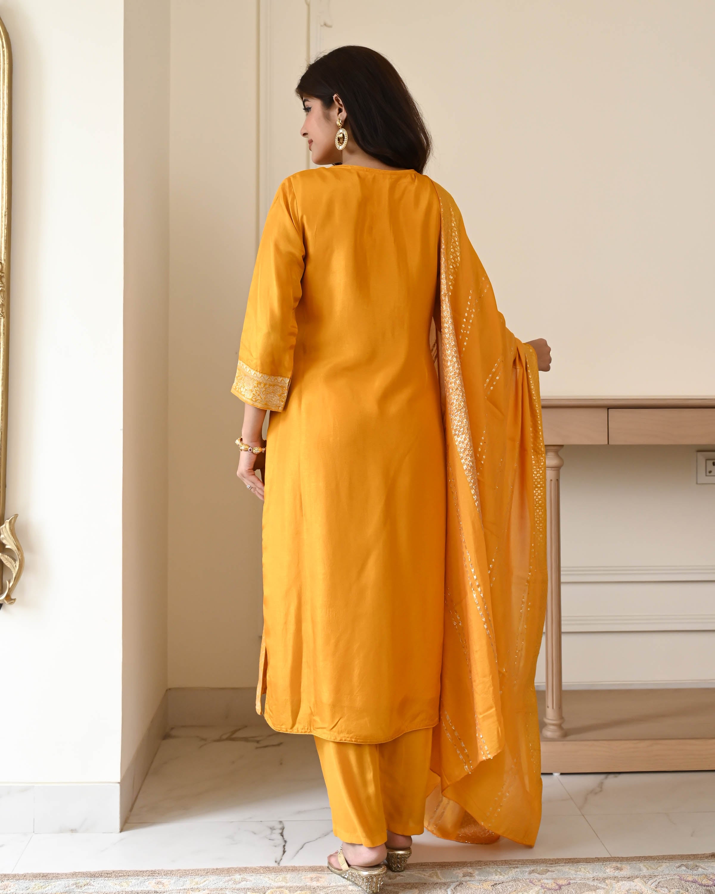 Ishita Embroidered Suit Set