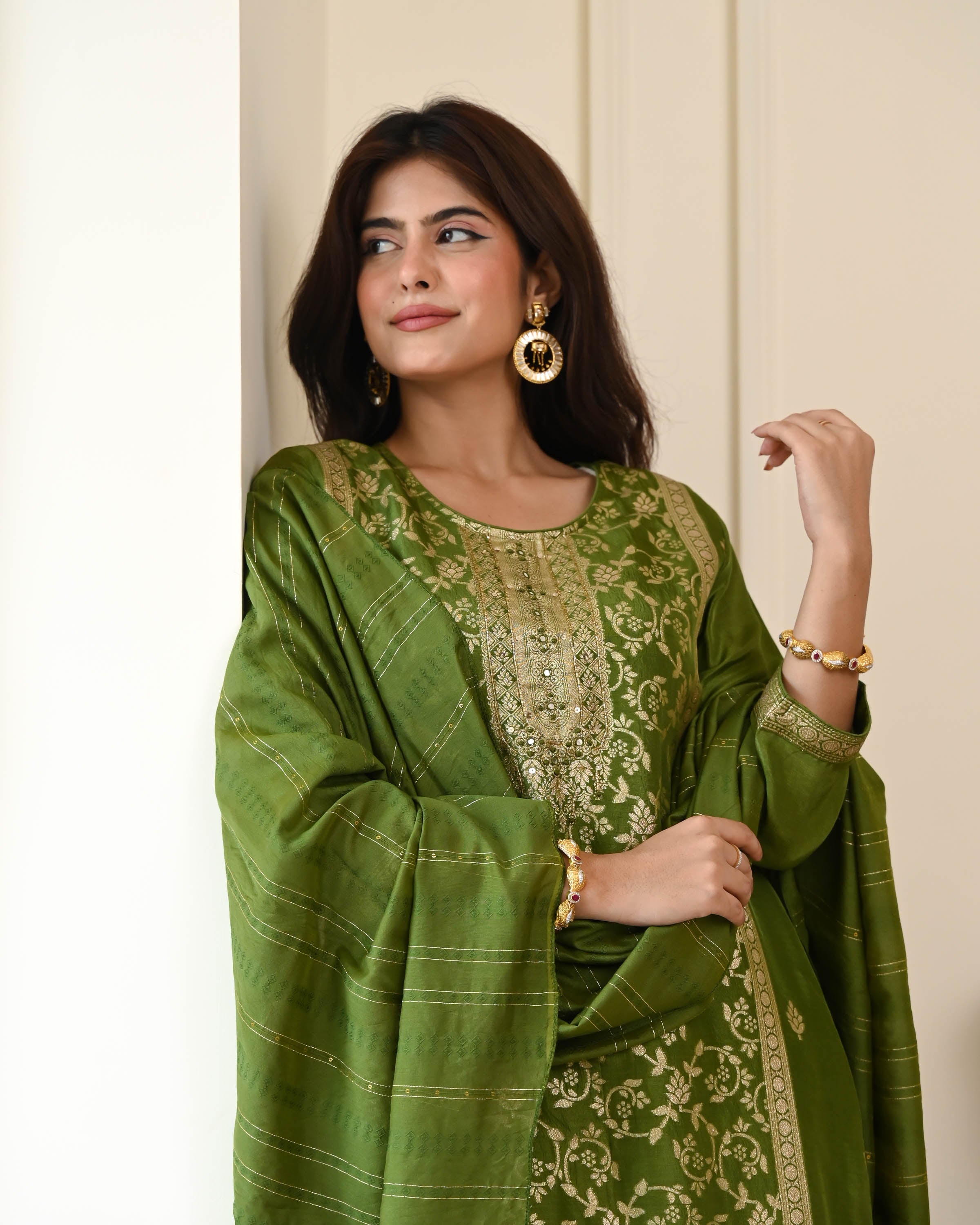 Vasant Embroidered Suit Set