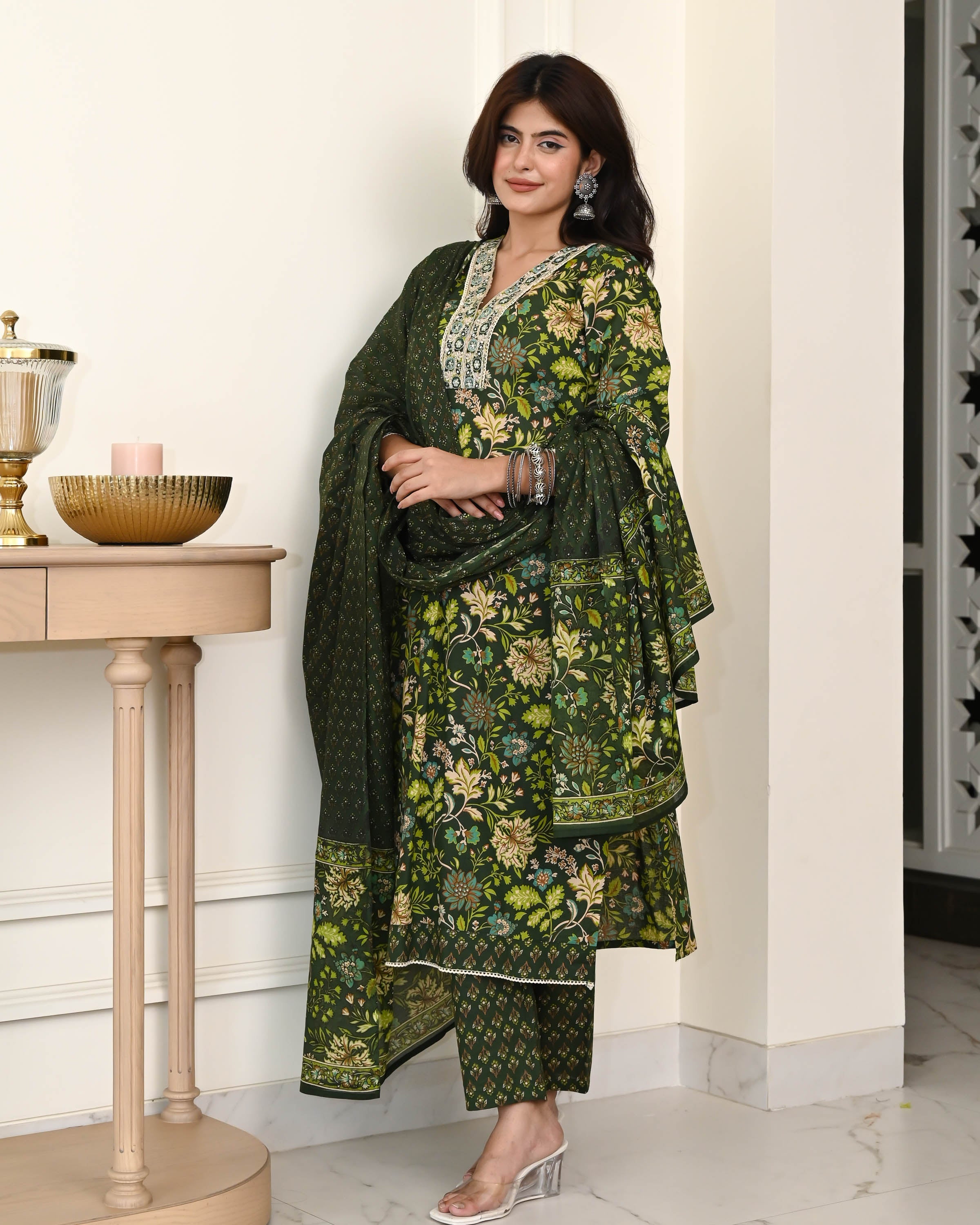 Autumn Cotton Suit Set