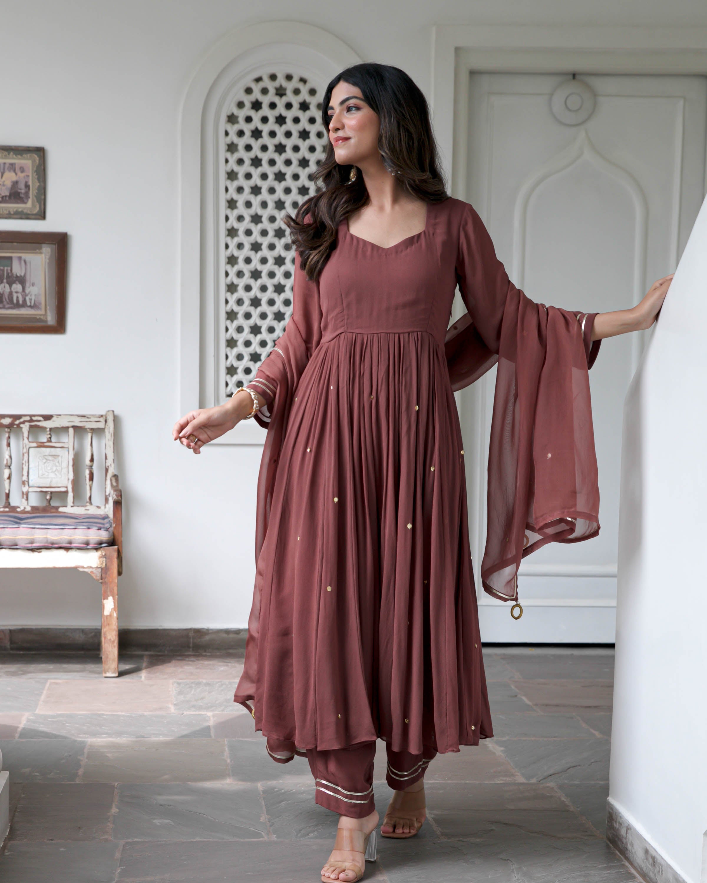 Koyal Georgette Suit Set