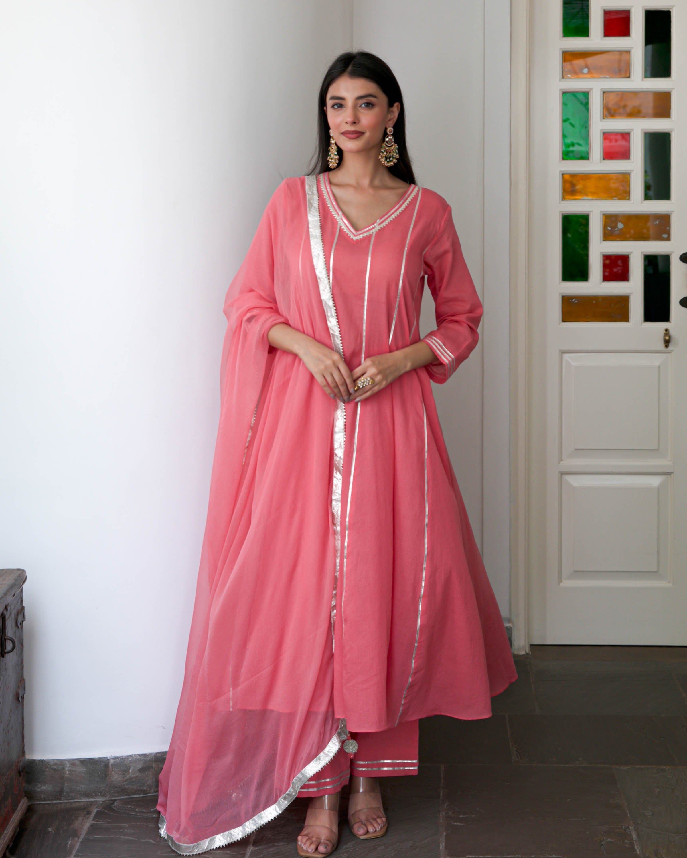 Gajri Cotton Suit Set