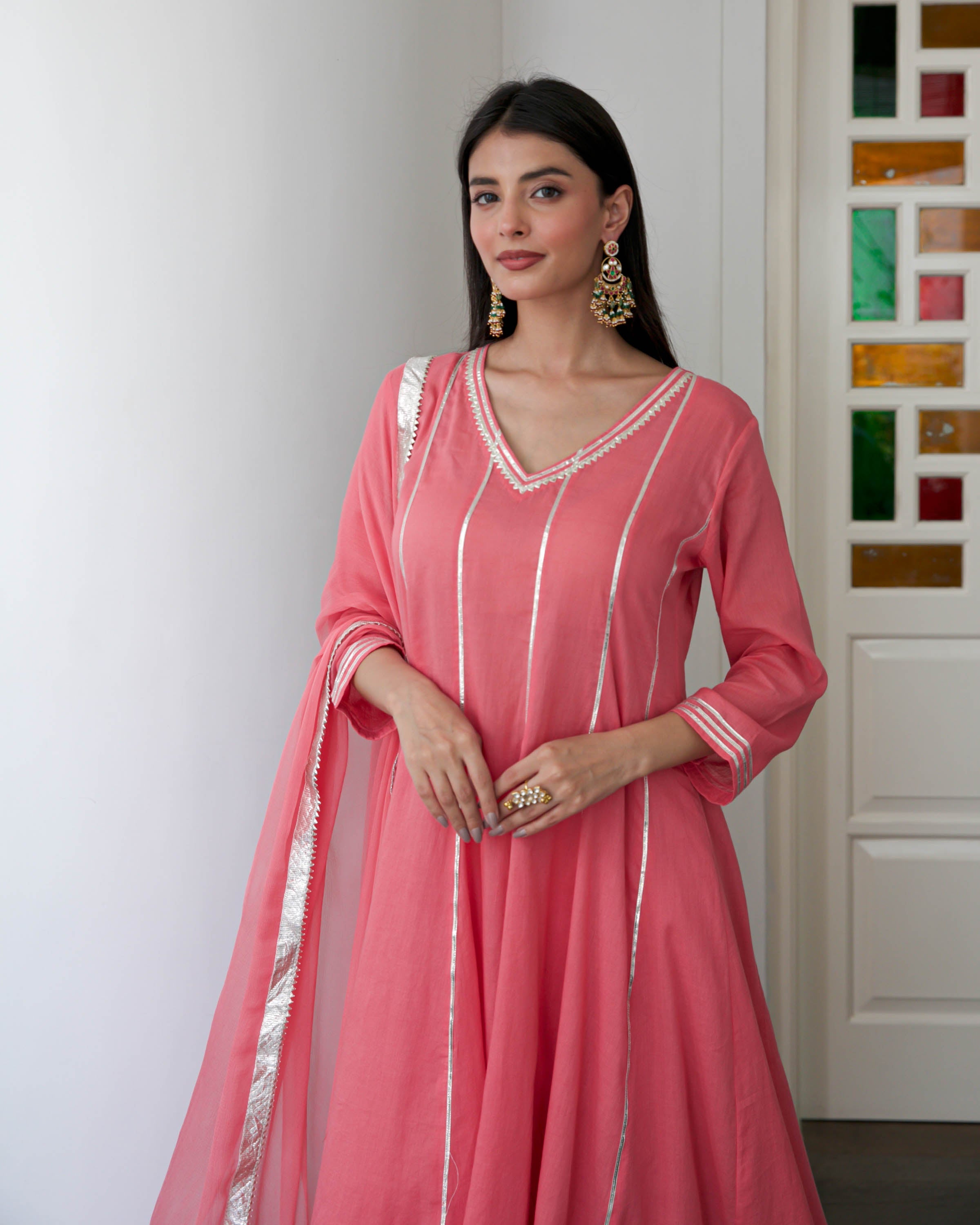 Gajri Cotton Suit Set