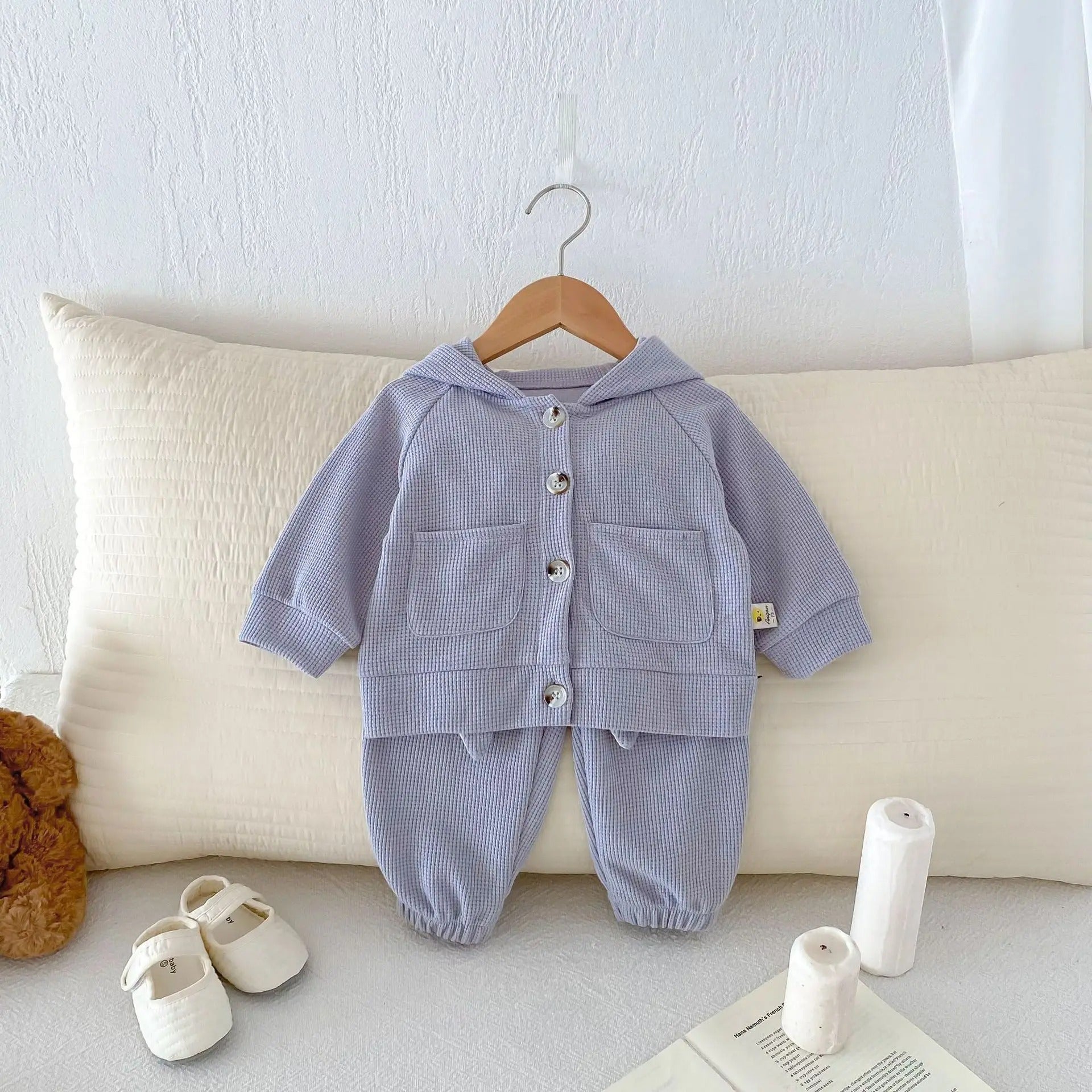 Bunny Hood Boys and Girls Two Piece Co-ord Set