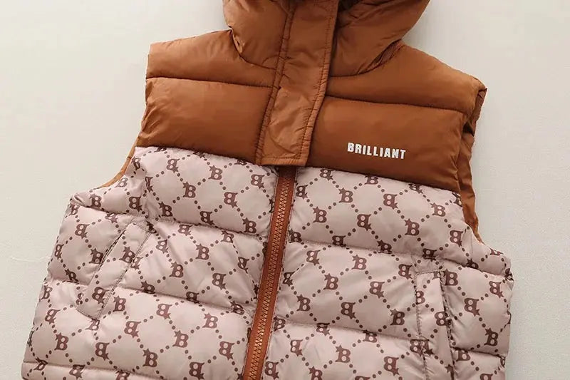 Boys Puffer Jacket Co-ord Set