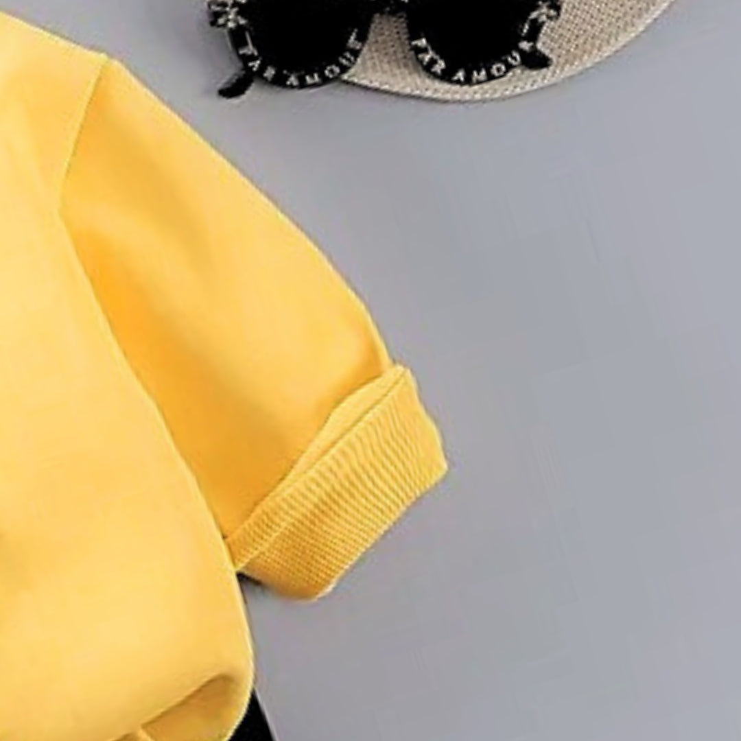 Cute 3D Emoji Sweatshirt and Bottom Boys Set