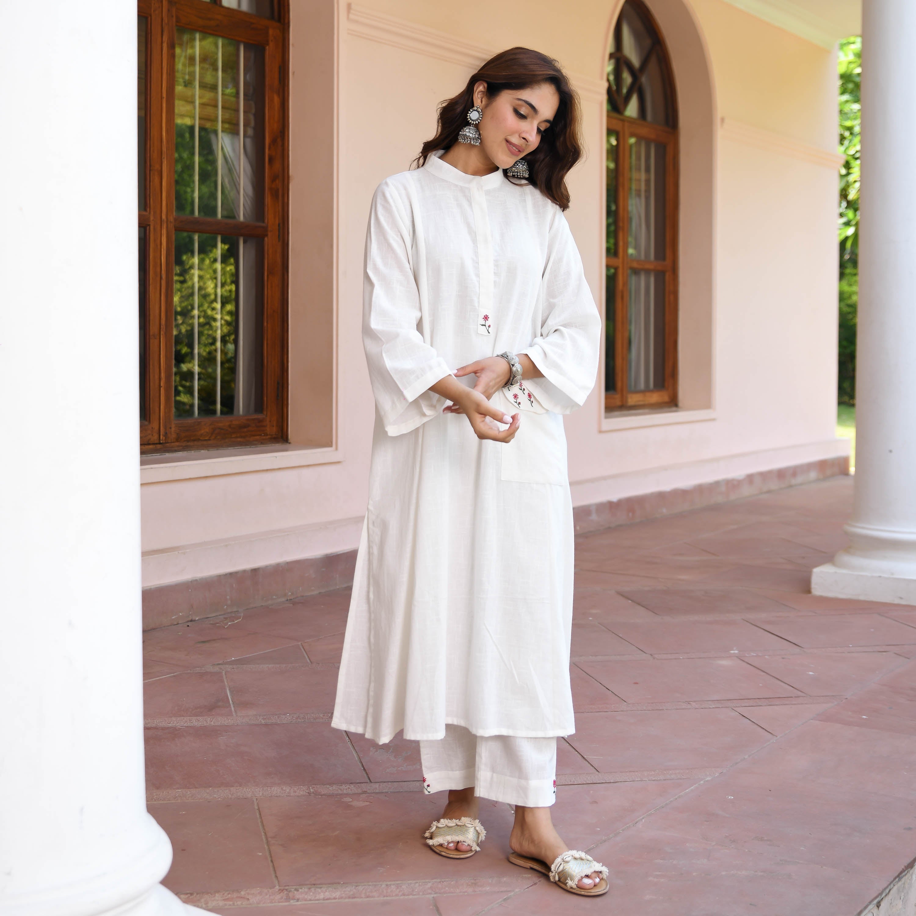 Noorani Embroidered Kurta Set