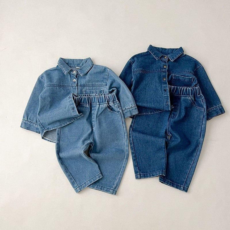 Denim on Denim Boys and Girls Classy Co-ord Set
