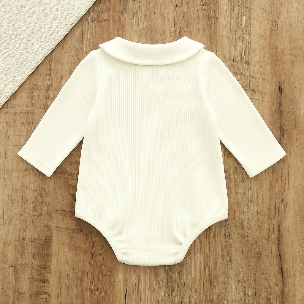 Estella Frill Baby Girls Romper With Bucket Hat