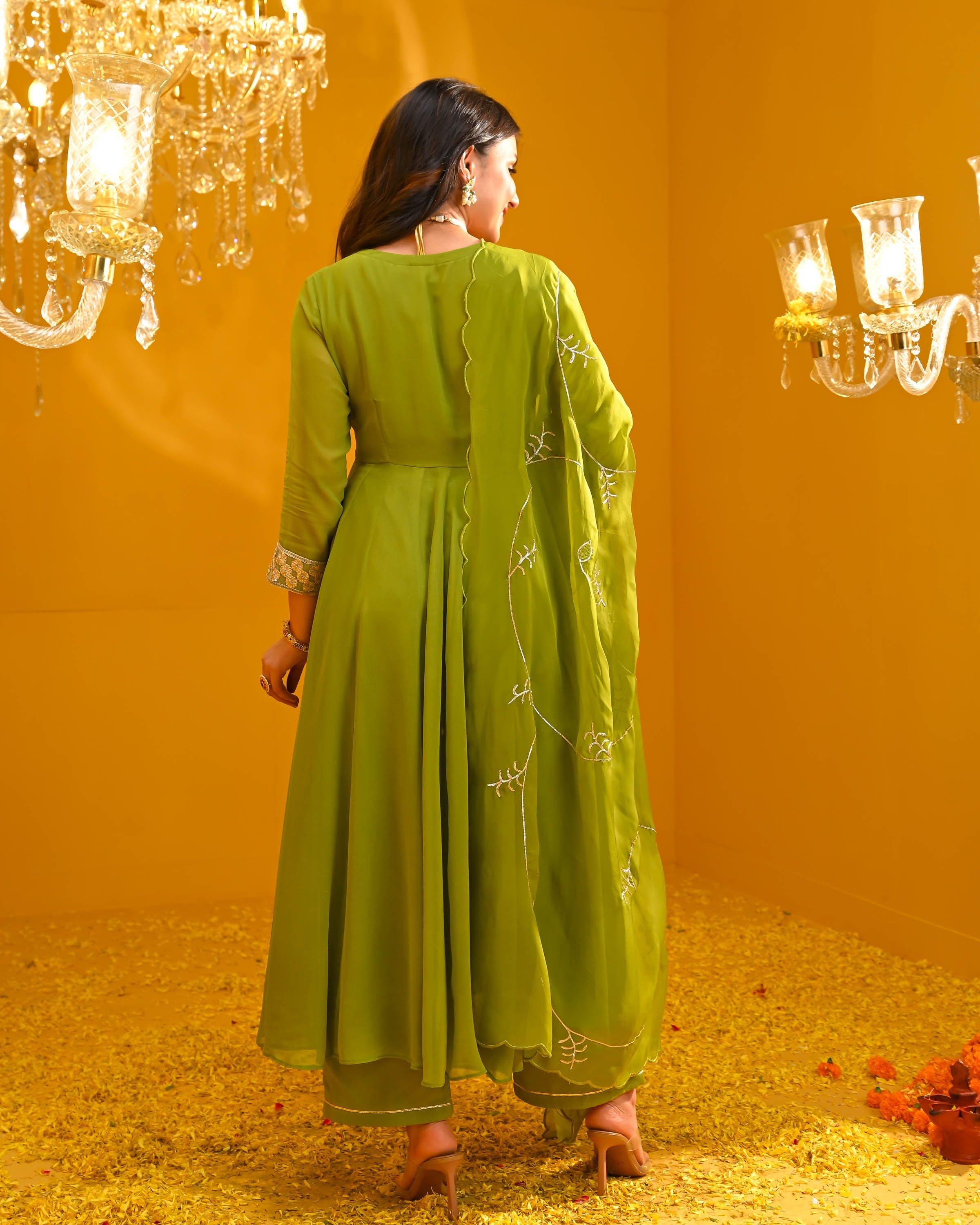 Aahana Georgette Suit Set