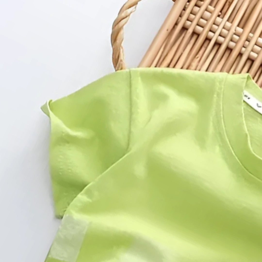 Flying Astronaut Boys T-shirt and Denim Set