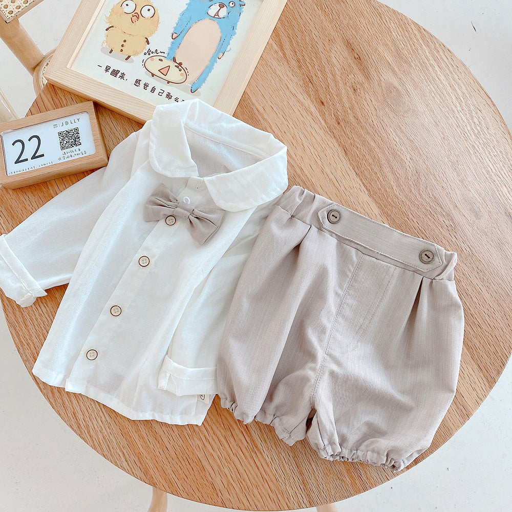 Handsome Baby Boys Shirt and Pant Set