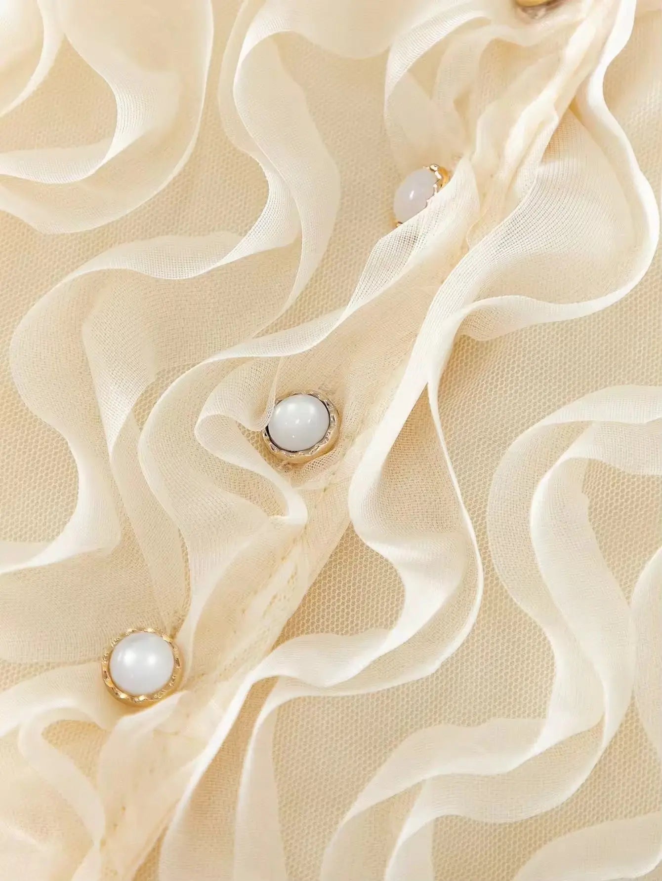 Girls Elegant Ruffle Top And Skirt 2 Pcs Set