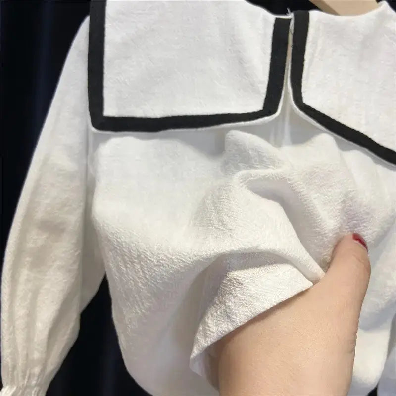 Girls Summer White Top With Jeans 2 Pcs Set