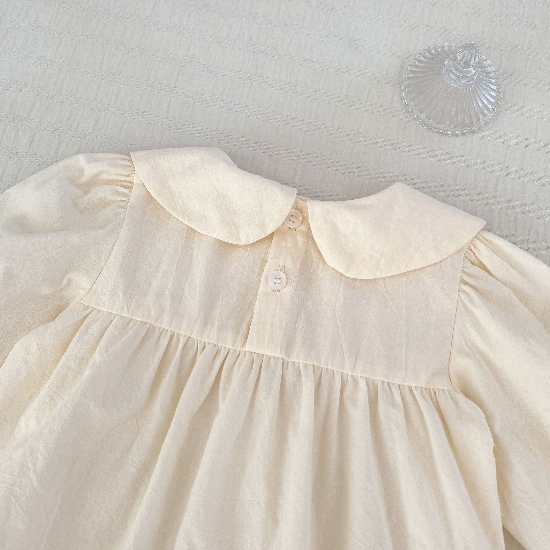 Layla 2 in 1 Baby Girls Romper and Dress Set