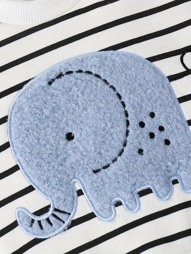 Lil Elephant Boys Tshirt and Denim Set