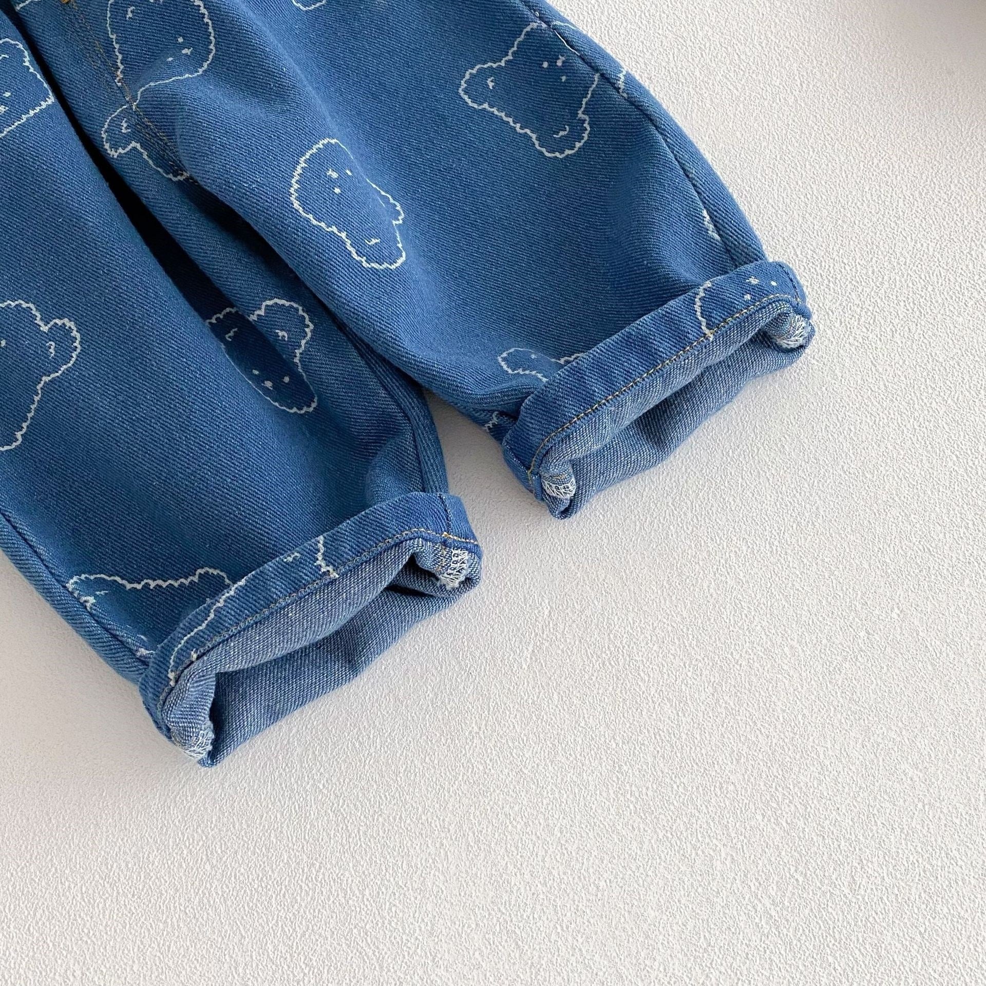 Little Boys Denim Party Set