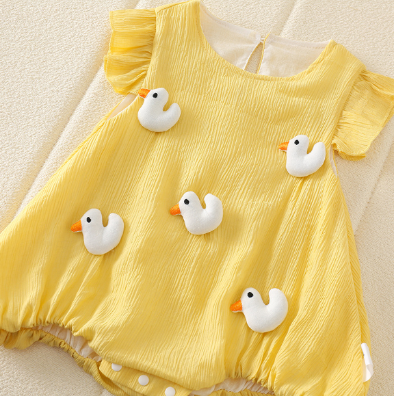 Little Frill Love Baby Girls Romper