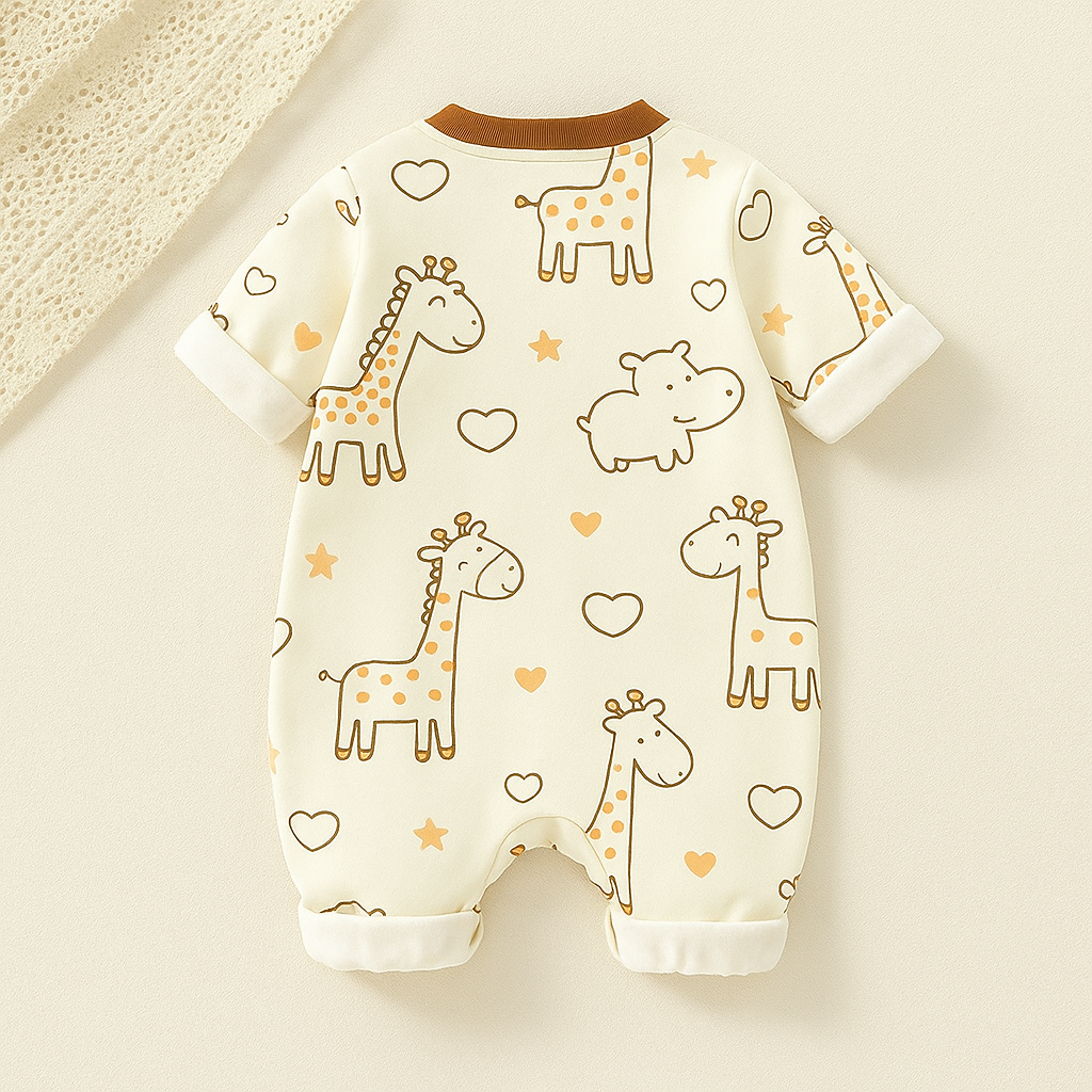 Little Jungle Baby Boys and Girls Romper