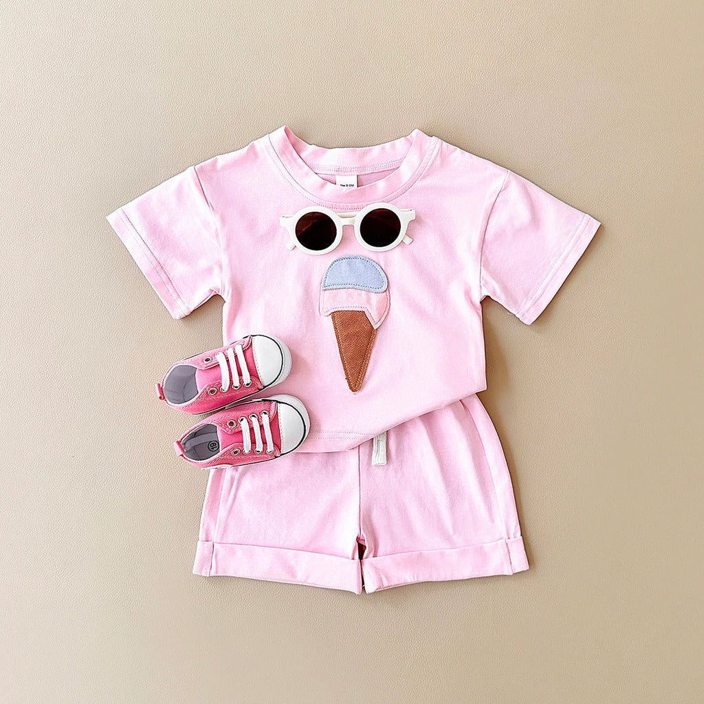 Little Scoops Boys and Girls Co-ord Set