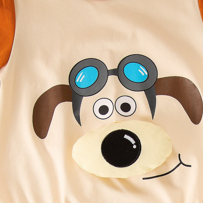 Dog My Friend Baby Boys Girls Romper