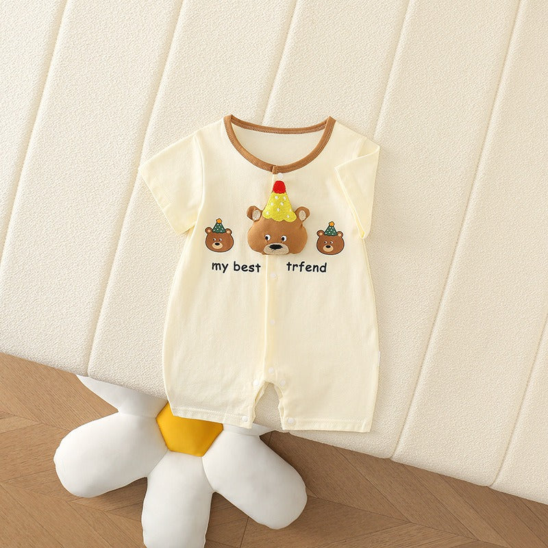 My Best Friend Bear Baby Boys Girls Romper