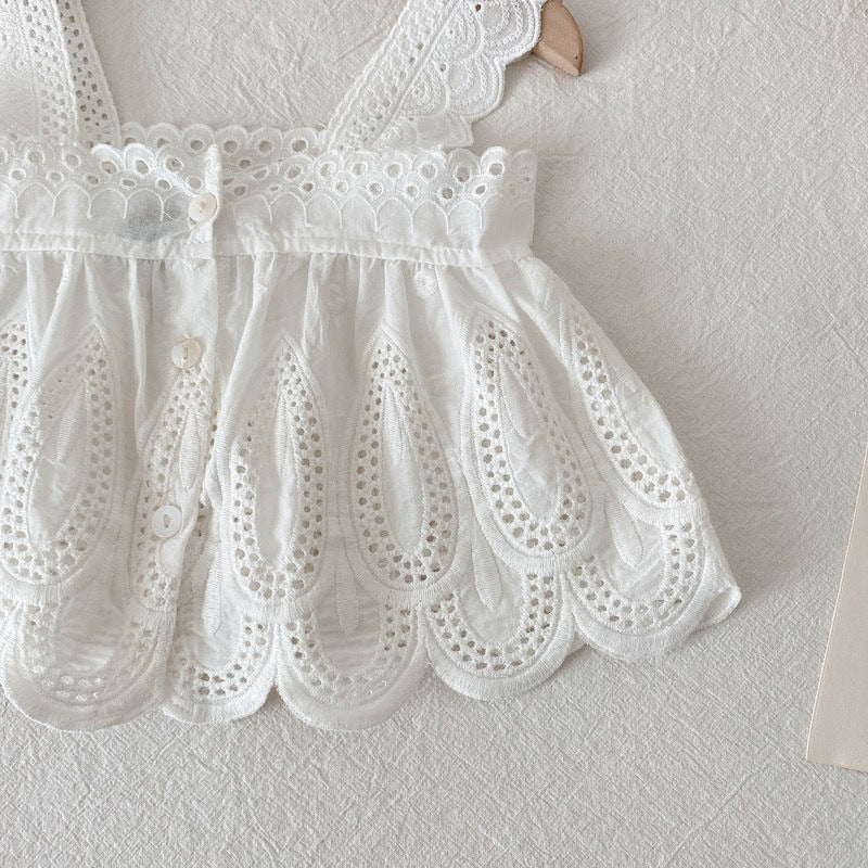 Ivory Love Baby Girls Top and Skorts Set